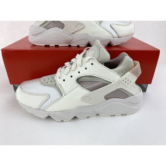 Nike Air Huarache Sail Light Bone Women's Sneakers Shoes White Cream - Picture 4 of 12